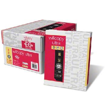 Willcopy Ultra White 24 lb. Copy Paper 8.5 x 11 in. 5000/Case - Sku: 982403 | 5000 SHEETS PER CASE